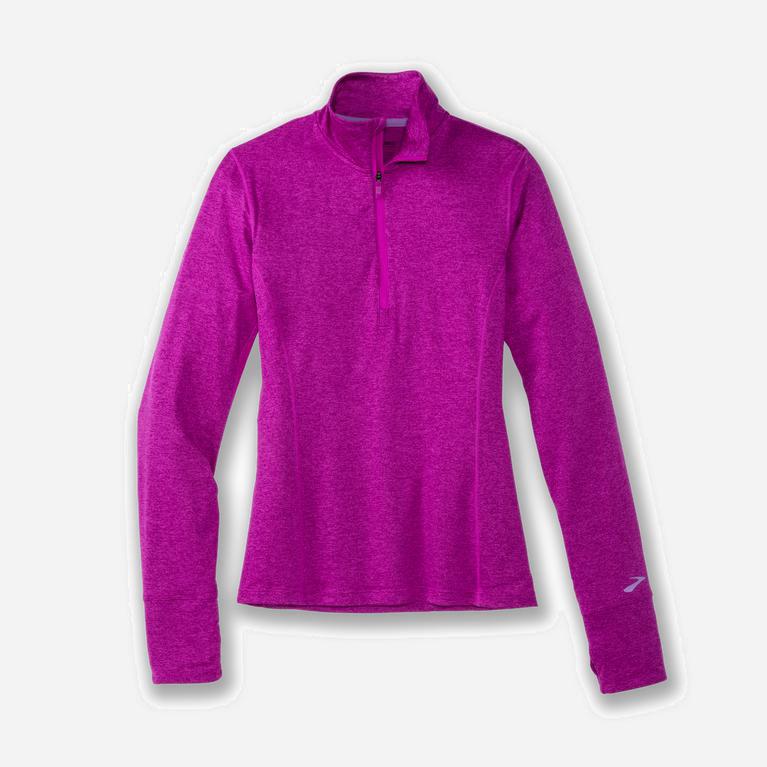 Brooks Dash 1/2 Zip Hardloopjassen voor Dames Purper (LWMCG-3016)